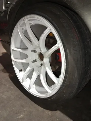 Llantas JR29 18x10.5 ET22 5x114'3+neumaticos. ¡2 u