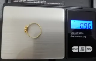 Anillo Oro 18k Circonitas