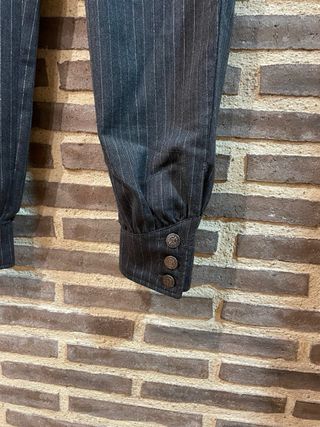 Pantalón bombacho Mango gris