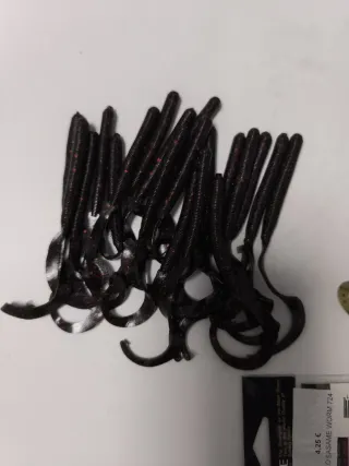 Señuelos vinilos pesca spinning casting