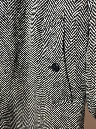 Abrigo Burberrys Gris Espiga