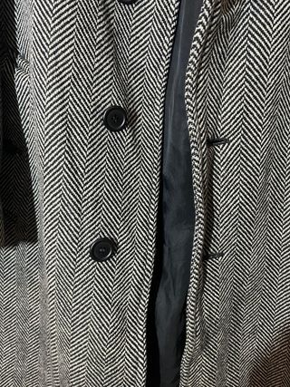 Abrigo Burberrys Gris Espiga