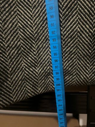 Abrigo Burberrys Gris Espiga