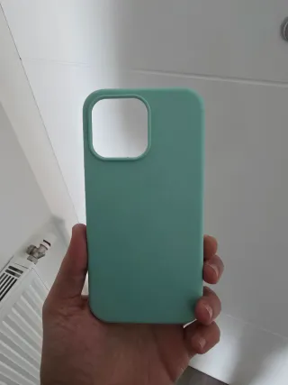 Custodia iPhone 14 Pro Max Verde Acquamarina