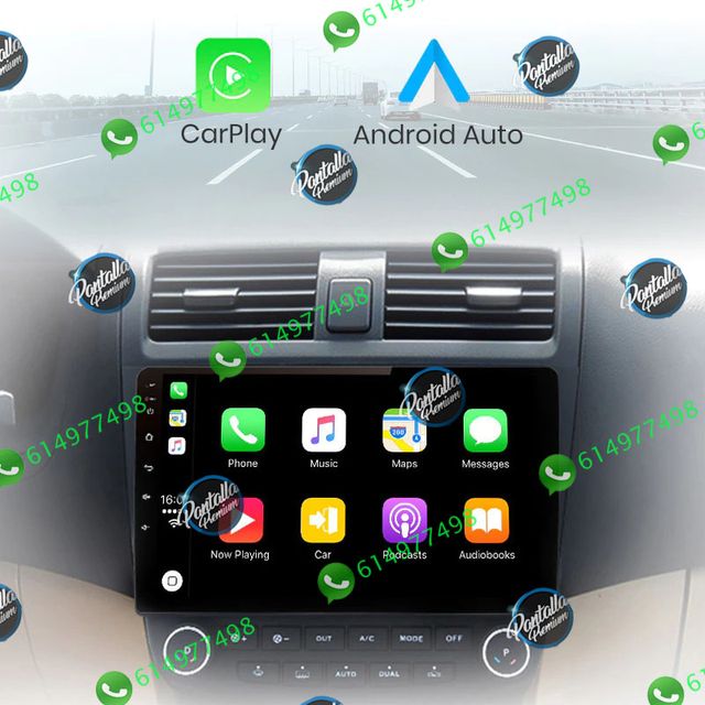 Radio Pantalla CARPLAY GPS USB para Honda Accord 7