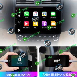 Radio Pantalla CARPLAY GPS USB para Honda Accord 7