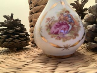 Perfumador antiguo porcelana pintada