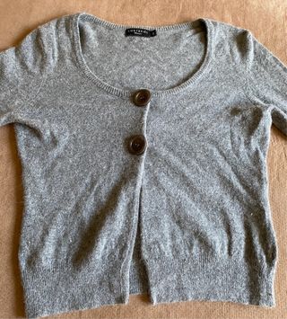 Cárdigan Cortefiel Lana Angora Talla S