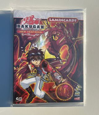 BAKUGAN SOBRE LAMINCARDS + ÁLBUM