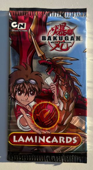 BAKUGAN SOBRE LAMINCARDS + ÁLBUM