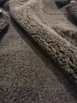 Chaqueta Piel de Carnero Marrón oscuro de Prada