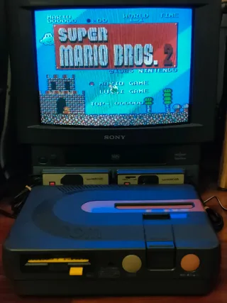 Nintendo Sharp Twin Famicom + juegos