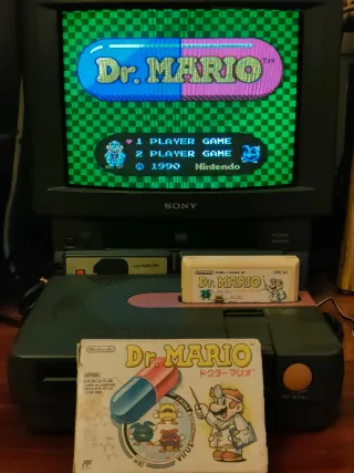 Nintendo Sharp Twin Famicom + juegos