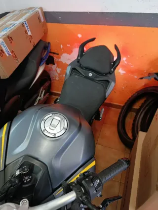 Moto Vogue 525R accidentada