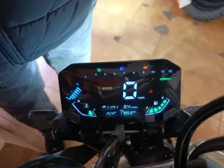 Moto Vogue 525R accidentada