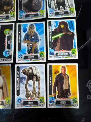 20 cromos Star Wars Topps