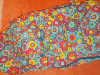 Saco para carrito de bebé estampado floral