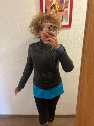 Chaqueta Biker Dolce & Gabbana Negra