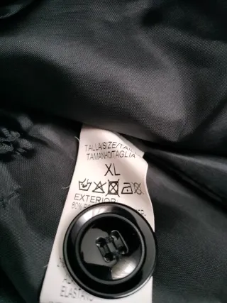 Abrigo de invierno negro