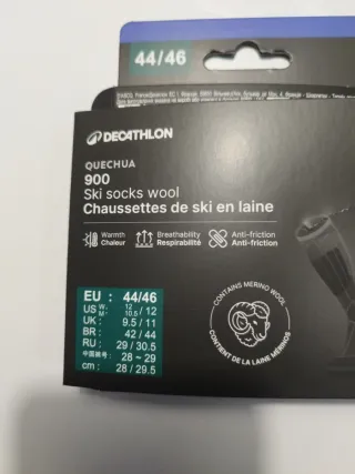 Calcetines esquí Wedze 900 Adulto