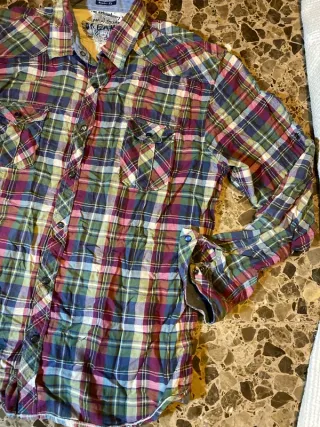 Camisa Desigual Manga Larga Multicolor Talla L