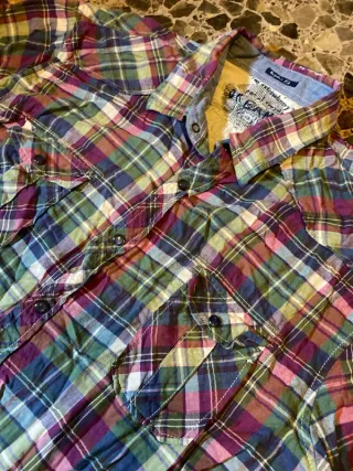 Camisa Desigual Manga Larga Multicolor Talla L