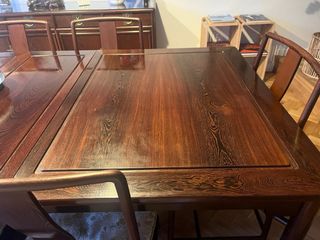 Comedor extensible madera 6/8 comensales.