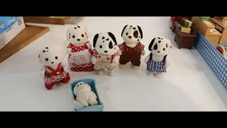 Familia Sylvanian Dálmatas
