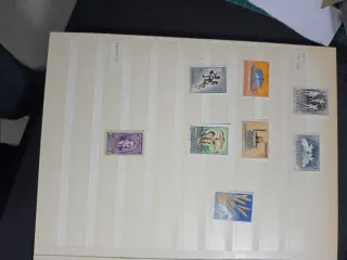 Coleccion sellos en  Álbum Clasificador 32 pag.