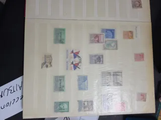 Coleccion sellos en  Álbum Clasificador 32 pag.