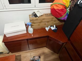 armario habitación mueble cama mesita espejo