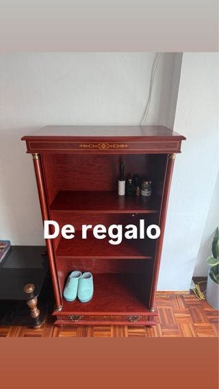 armario habitación mueble cama mesita espejo