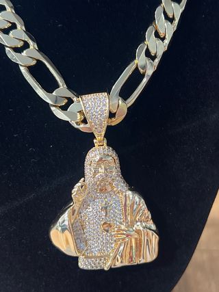 Cadena Cristo 14K Laminado 60cm XP