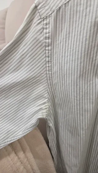 Camisa Sacoor Brothers Riscas Slim Fit Tamanho S