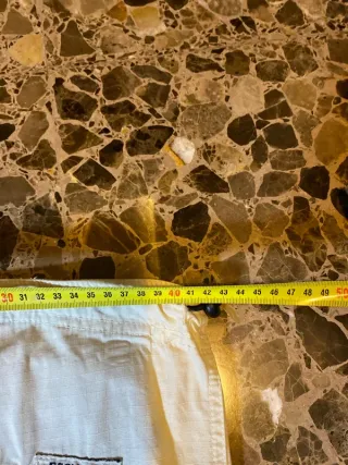 Pantalones Desigual Rectos Beige Sweet