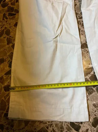 Pantalones Desigual Rectos Beige Sweet