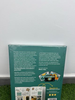 Caja Libro "Reto Adventur" Edición Parejas.