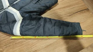 Chaqueta Champion Gris y Blanca Talla XL