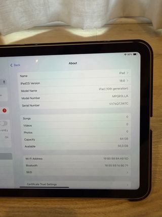 Apple iPad Air. 10 gen