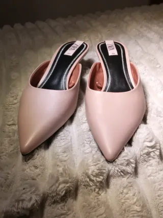 Zapatos Zara Talla 39 Rosa