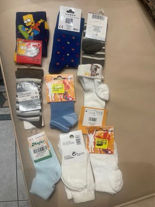 Calzini bimbo/a vari colori e taglie