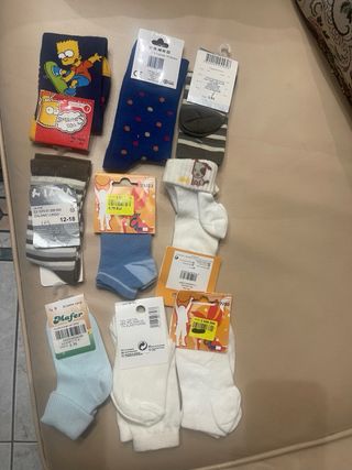 Calzini bimbo/a vari colori e taglie