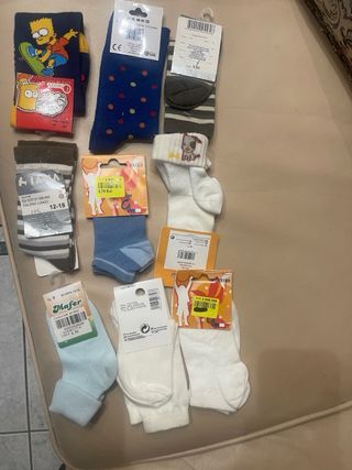 Calzini bimbo/a vari colori e taglie