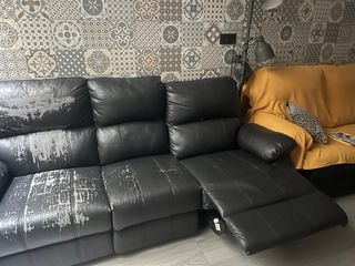 2 sofás si se forran o fundas, perfectos