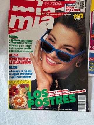 4 Revistas MIA y 1 QUE ME DICES