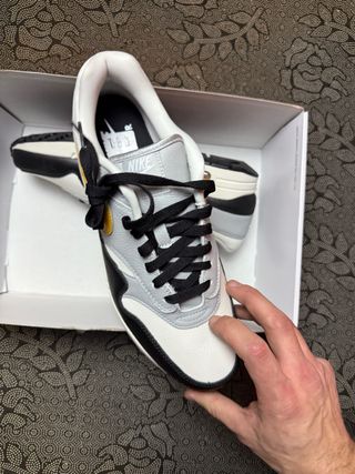 Nike Air Max 1 Grigio Giallo Uomo Tg 42