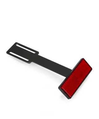 Catadióptrico reflector rojo matricula moto quad