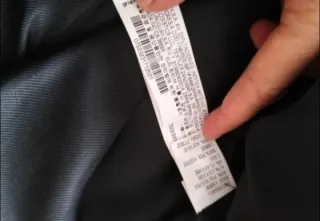 Vestido Zara Negro y Gris