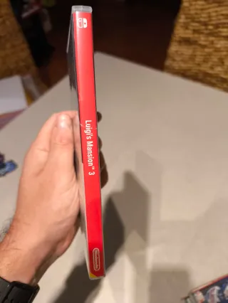 Caja vacía Luigi's Mansion 3 Nintendo Switch