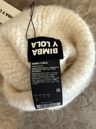 Gorro Bimba y Lola Blanco
